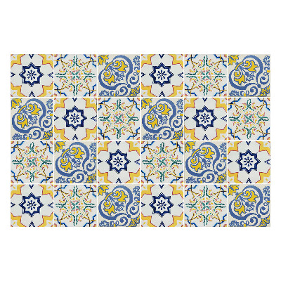 Fali csempe matrica Vintage retro gyönyörű mozaik