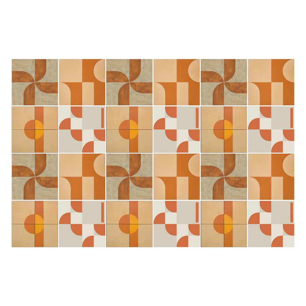 Csempe dekor matrica Absztrakt geometriai alakzatok