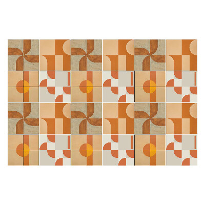 Csempe dekor matrica Absztrakt geometriai alakzatok