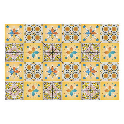 Konyha csempe matrica Színes csempék