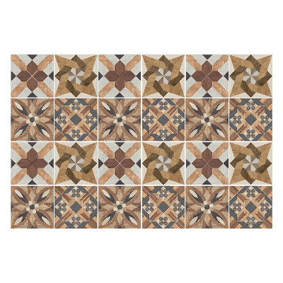 Fali csempe matrica Geometria fában