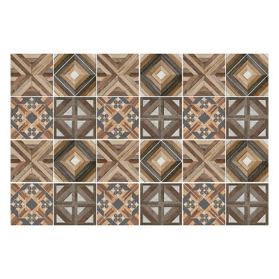 Konyha csempe matrica Geometrikus fa elrendezések