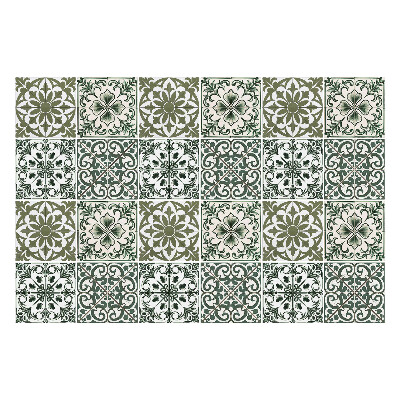 Fali csempe matrica Virágmotívumok a kompozícióban