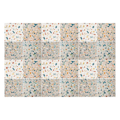 Csempe dekor matrica Kőagyag csempék összetétele