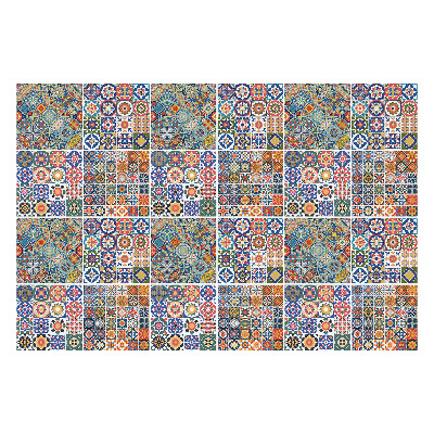 Csempe dekor matrica Mozaik különféle csempékkel