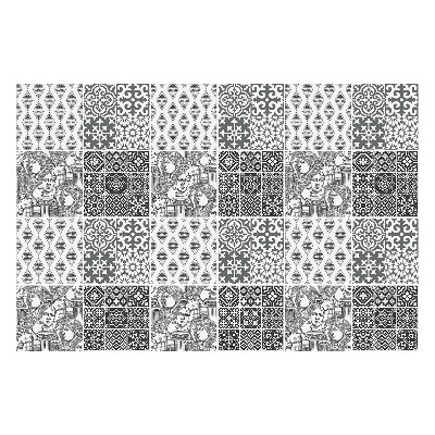 Csempe dekor matrica Antik dizájn