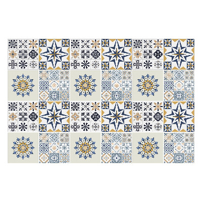 Konyha csempe matrica Csillagokkal és mandalákkal díszített csempék