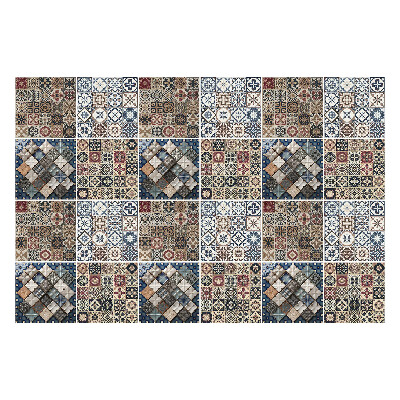 Fali csempe matrica Mozaik különféle csempékkel