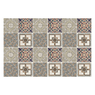 Konyha csempe matrica Egy ősi csempe mozaikja