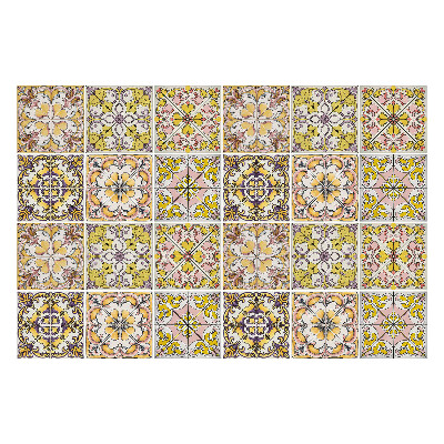 Csempe dekor matrica Klasszikus virágmotívumok