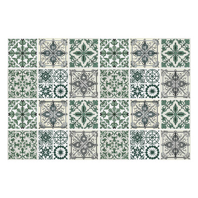 Csempe dekor matrica Klasszikus csempék díszekkel