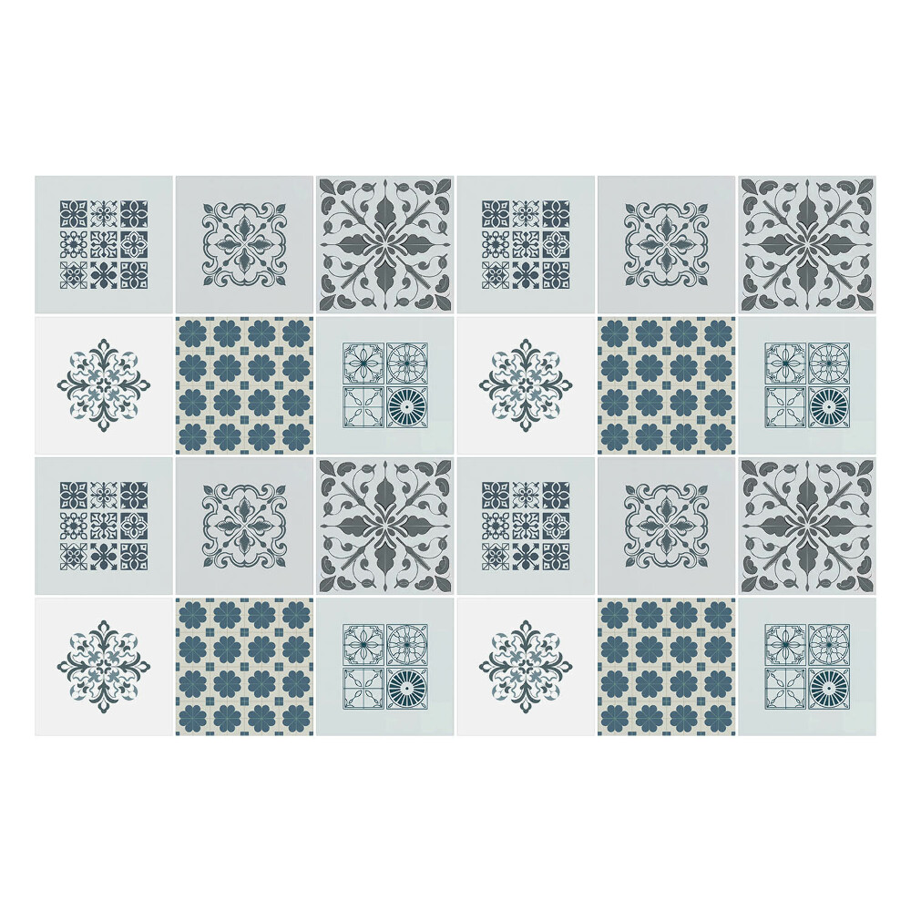 Fali csempe matrica Klasszikus csempe minták