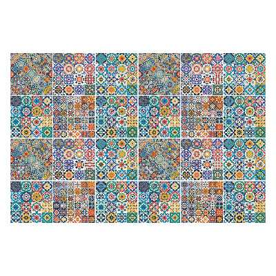 Csempe dekor matrica Finom mozaikok részletekkel