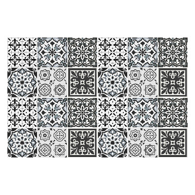 Konyha csempe matrica Geometrikus csempe motívumok