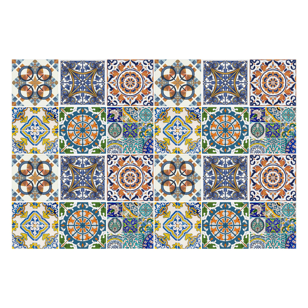 Csempe dekor matrica Geometrikus kaleidoszkóp