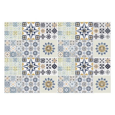 Fali csempe matrica Mintás mozaik csempe