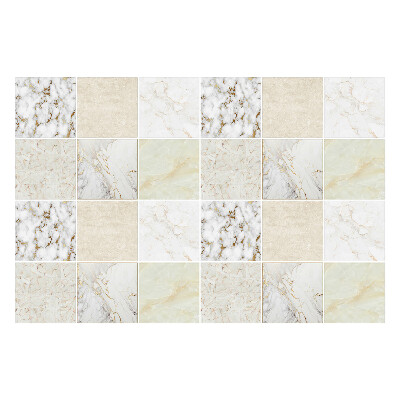 Konyha csempe matrica Elegáns márványmozaik