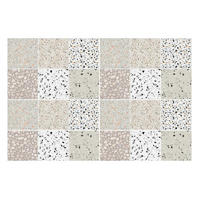 Konyha csempe matrica Kő textúrák mozaikja