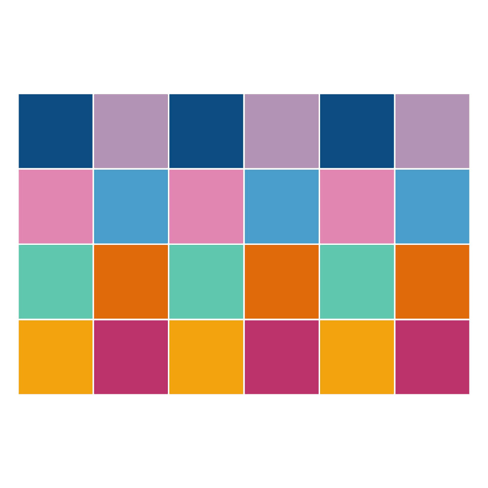 Csempe dekor matrica Pasztell sima mozaik