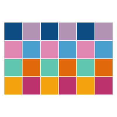 Csempe dekor matrica Pasztell sima mozaik