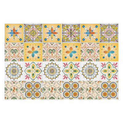 Csempe dekor matrica Trópusi design