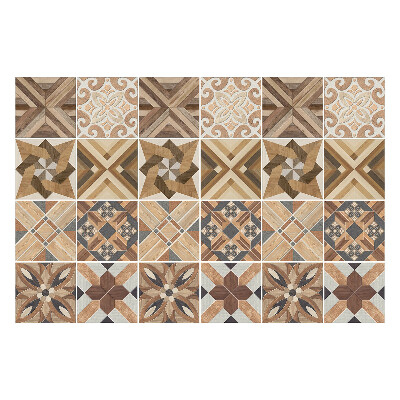 Fali csempe matrica Fa mozaik