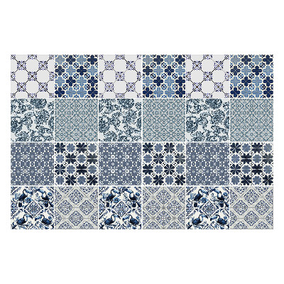 Fali csempe matrica Elegáns virágmotívumok