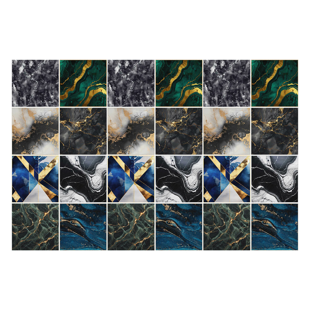 Csempe dekor matrica Elegáns márványmotívumok