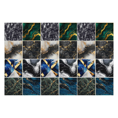 Csempe dekor matrica Elegáns márványmotívumok