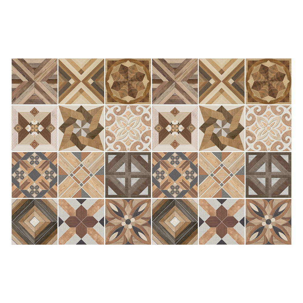 Csempe dekor matrica Fa formák