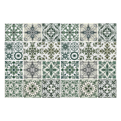 Csempe dekor matrica Virágdíszek mozaikban