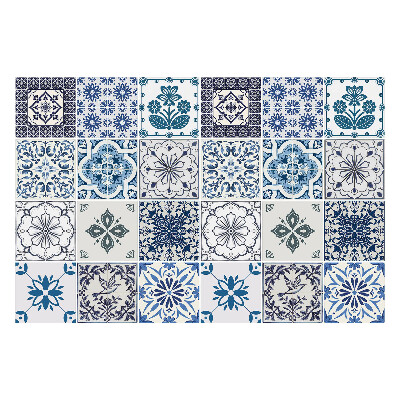 Konyha csempe matrica Természetes mintákkal díszített csempék