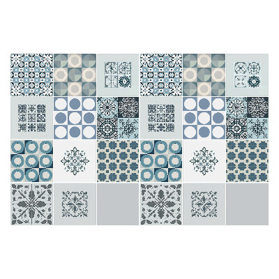 Fali csempe matrica Geometria és díszítés