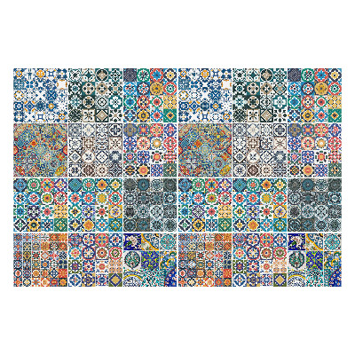 Csempe dekor matrica Különböző dekoratív csempék