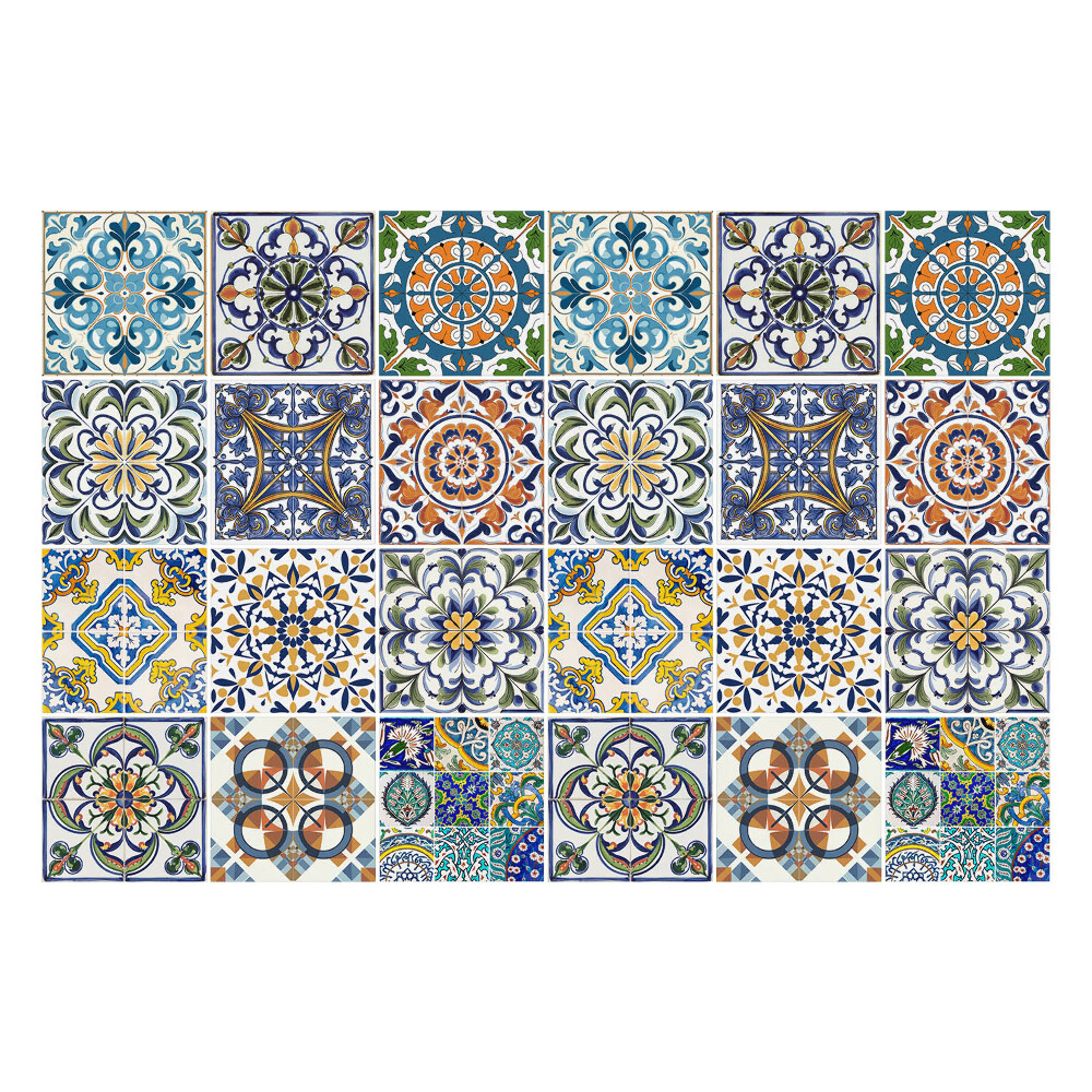 Csempe dekor matrica Kerámia mozaik díszekkel