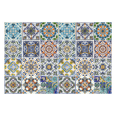 Csempe dekor matrica Kerámia mozaik díszekkel