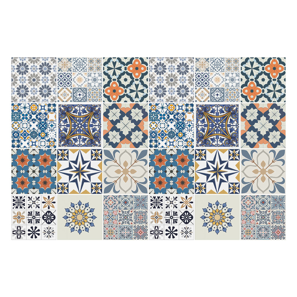 Fali csempe matrica Mozaik különböző motívumokkal