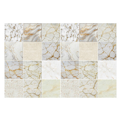 Fali csempe matrica Elegáns márványmozaik