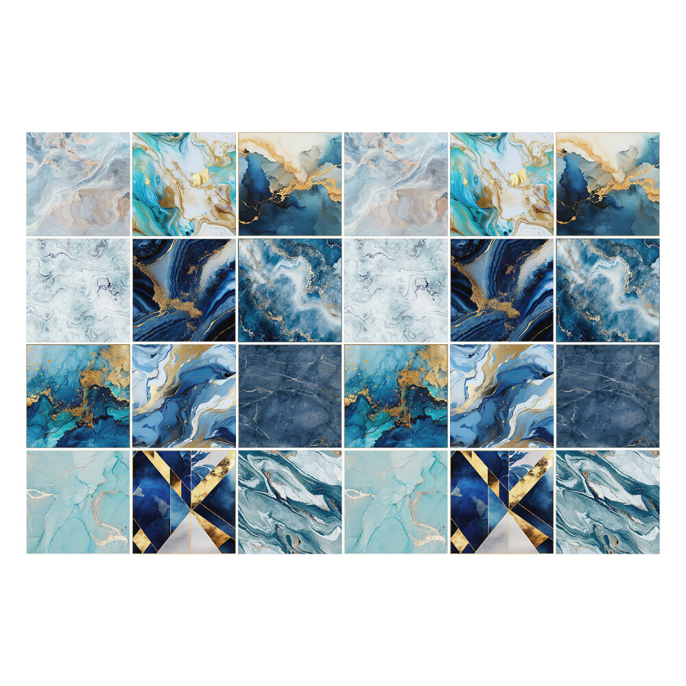 Konyha csempe matrica Csillogó kövek