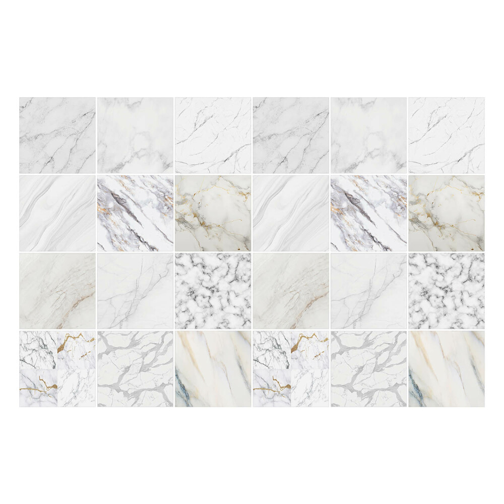 Csempe dekor matrica Elegáns márványkövek