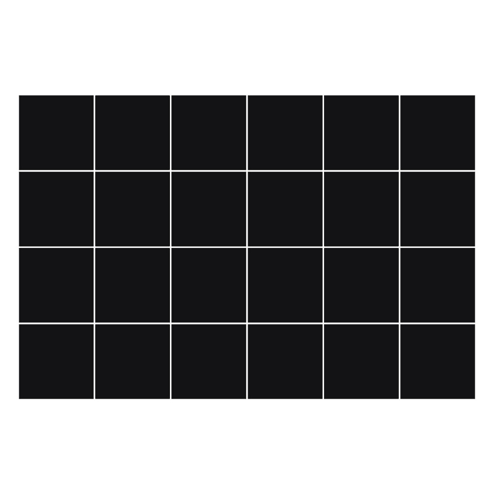 Fali csempe matrica Szín Fekete