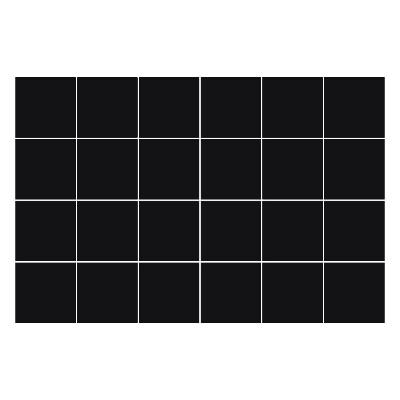 Fali csempe matrica Szín Fekete