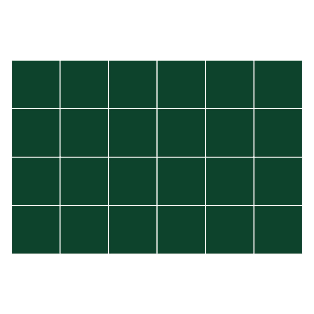 Fali csempe matrica Szín Sötétzöld