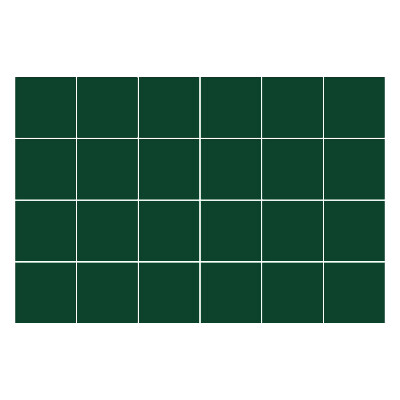 Fali csempe matrica Szín Sötétzöld