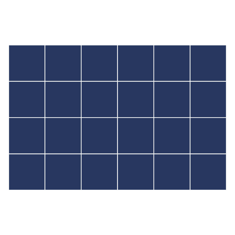 Fali csempe matrica Szín Sötétkék