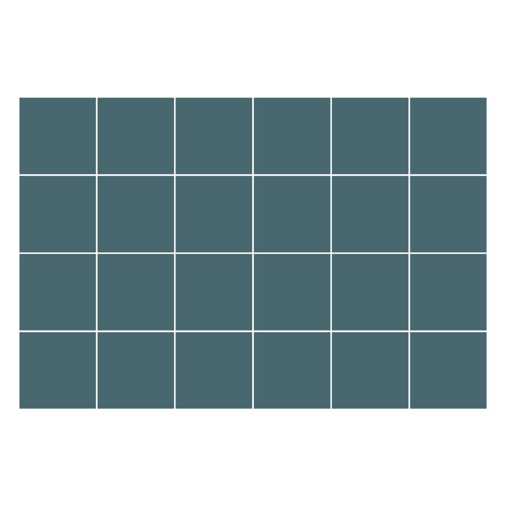 Konyha csempe matrica Sötét kékeszöld színű