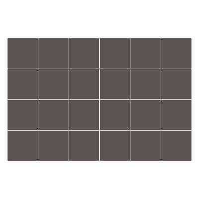 Fali csempe matrica Szín Barna