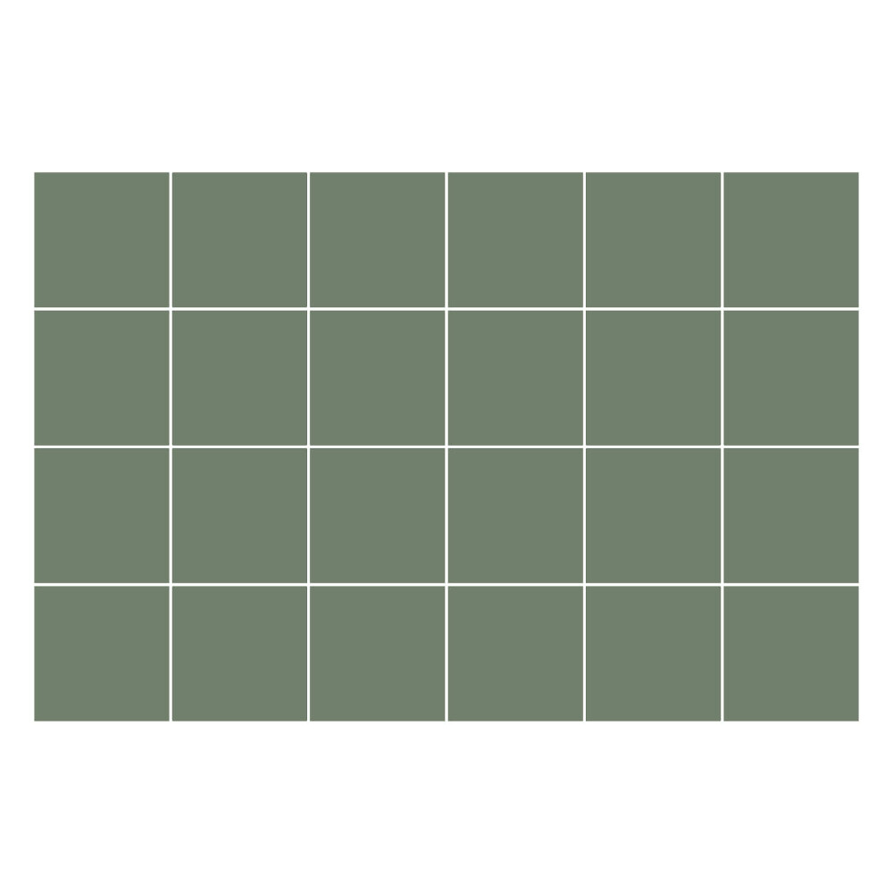 Konyha csempe matrica Olíva színű