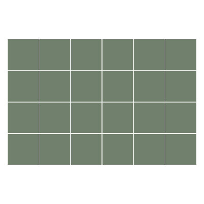 Konyha csempe matrica Olíva színű