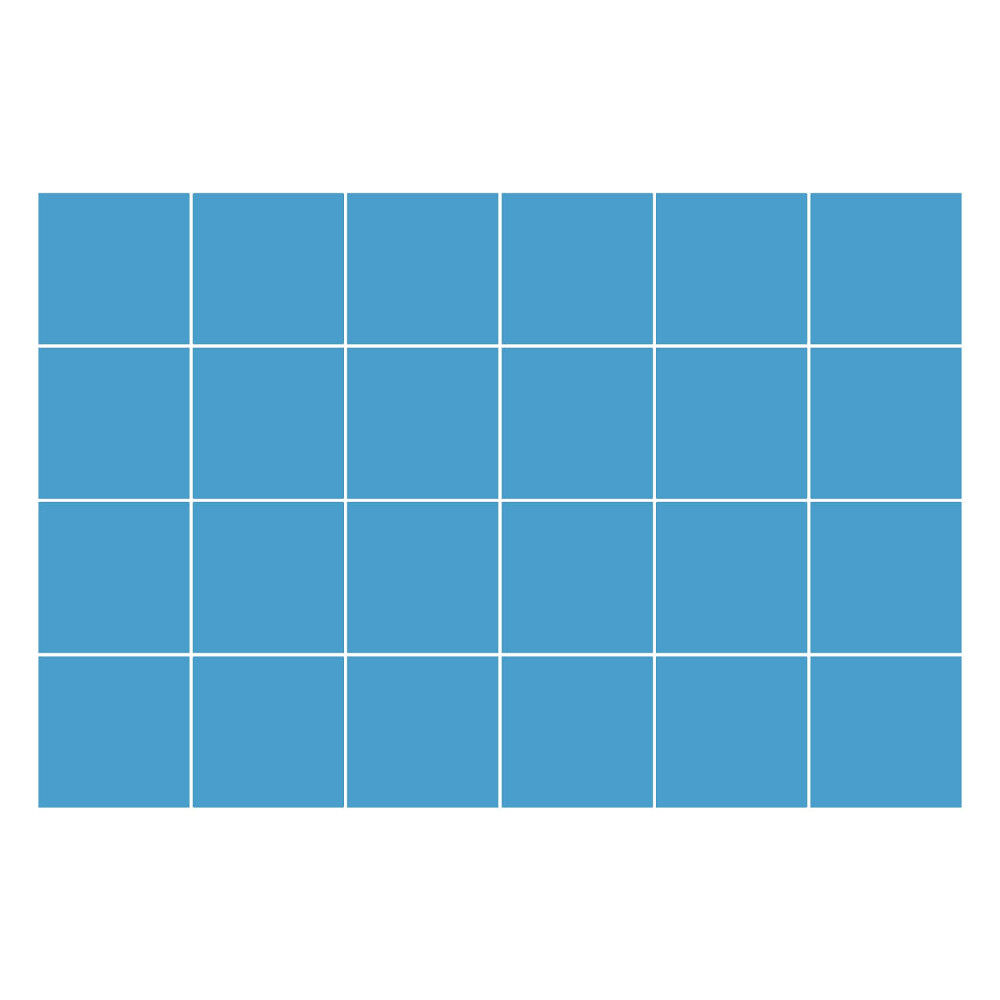 Csempe dekor matrica Szín Kék